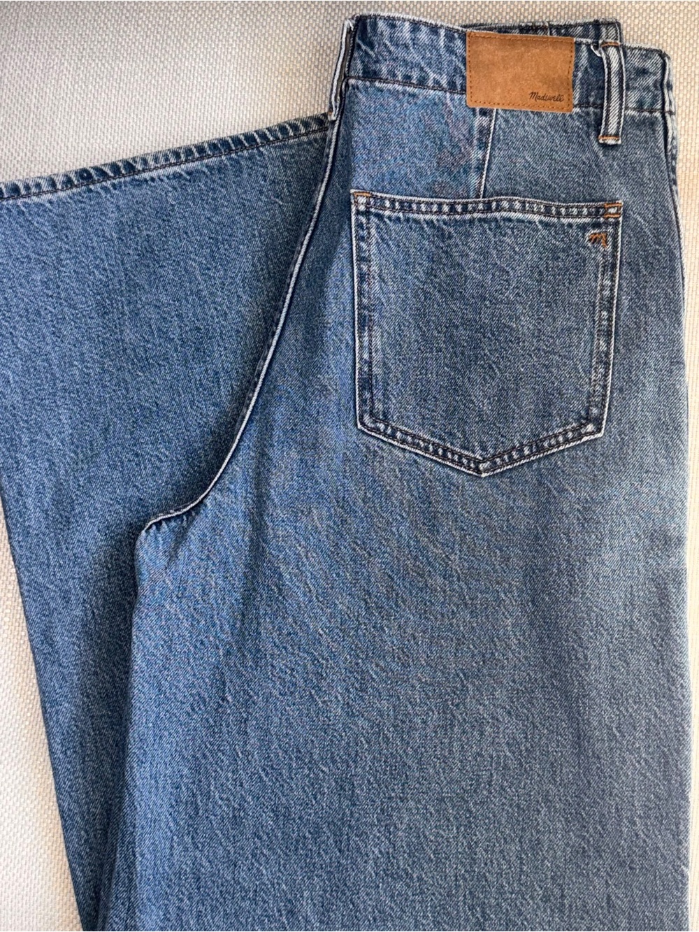 Madewell Wide Sweep Trouser Jeans 
Wide Leg size 27 Blue Denim - Picture 10 of 10